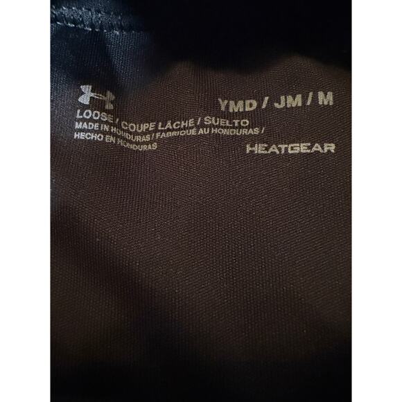 Under Armour Boys Youth Medium HeatGear Camo Logo Shirt - Excellent Condition - Picture 3 of 4